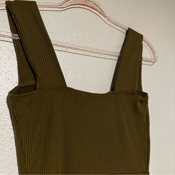 ReformationGreen L Laurena Knit In Dark Olive - Picture 10 of 10